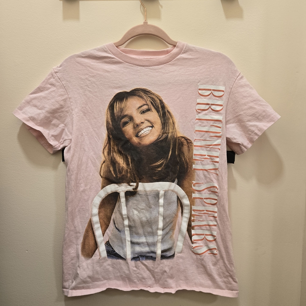 Britney Spears Vintage Pink T-Shirt